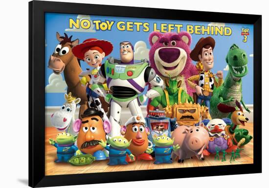 Toy Story 3 Cast-null-Framed Poster