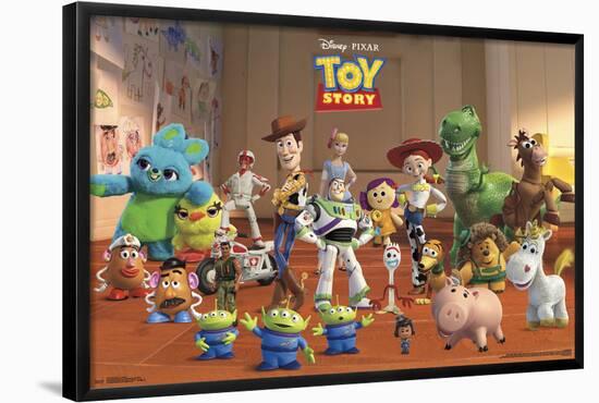 Toy Story 4 - Collage-null-Framed Standard Poster