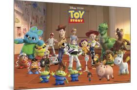 Toy Story 4 - Collage-null-Mounted Standard Poster