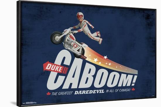 Toy Story 4 - Duke Caboom-null-Framed Standard Poster