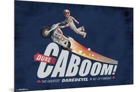 Toy Story 4 - Duke Caboom-null-Mounted Standard Poster
