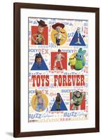 Toy Story 4 - Grid-null-Framed Standard Poster