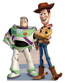'Toy Story - Buzz and Woody' Cardboard Cutouts | AllPosters.com