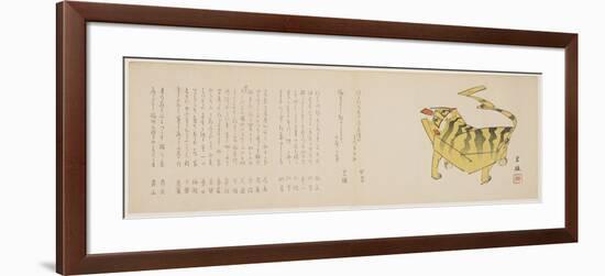 Toy Tiger, January 1854-Iwao-Framed Giclee Print