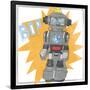 Toy Tin Robots II-Jennifer Parker-Framed Art Print