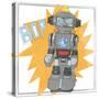 Toy Tin Robots II-Jennifer Parker-Stretched Canvas