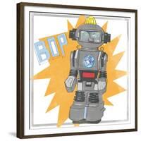 Toy Tin Robots II-Jennifer Parker-Framed Premium Giclee Print