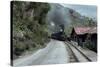 Toy Train En Route for Darjeeling, West Bengal State, India-Sybil Sassoon-Stretched Canvas