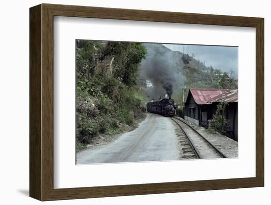 Toy Train En Route for Darjeeling, West Bengal State, India-Sybil Sassoon-Framed Photographic Print