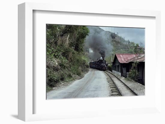 Toy Train En Route for Darjeeling, West Bengal State, India-Sybil Sassoon-Framed Photographic Print