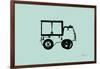 Toy Truck-Albert Koetsier-Framed Art Print