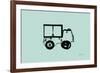 Toy Truck-Albert Koetsier-Framed Premium Giclee Print