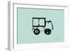 Toy Truck-Albert Koetsier-Framed Art Print