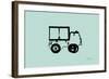 Toy Truck-Albert Koetsier-Framed Art Print