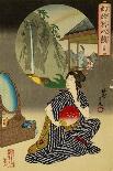 Japanese Inn at Hot Springs (Woodblock on Mulberry Paper Printed with Chemical Ink)-Toyohara Chikanobu-Giclee Print