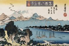 Clearing Weather, Enoshima', from the Series 'Eight Views of Famous Places'-Toyokuni II-Giclee Print