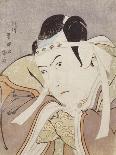 Portraits of Two Actors, 1803-Toyokuni-Giclee Print