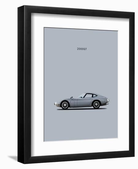 Toyota 2000GT-Mark Rogan-Framed Art Print