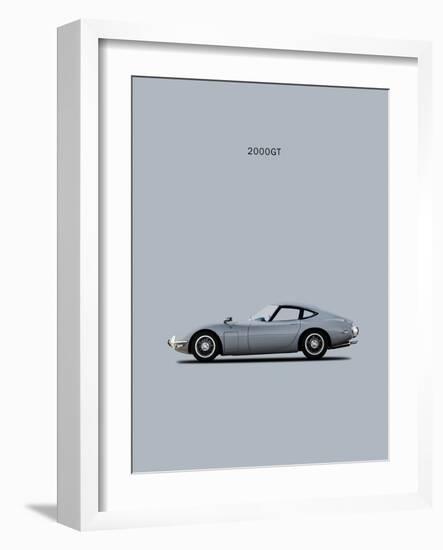 Toyota 2000GT-Mark Rogan-Framed Art Print