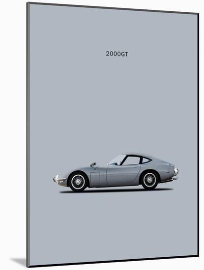 Toyota 2000GT-Mark Rogan-Mounted Art Print