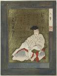 Mandarin Duck and Drake, C. 1830-Toyota Hokkei-Giclee Print