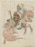 No.5 Horse of a Chinese General-Toyota Hokkei-Giclee Print