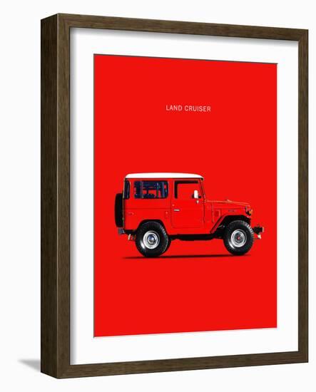 Toyota Land Cruiser FJ40 1977-Mark Rogan-Framed Art Print