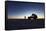 Toyota Land Cruiser Silhouetted Against Sunrise, Salar De Uyuni, Bolivia-James Brunker-Framed Stretched Canvas