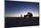 Toyota Land Cruiser Silhouetted Against Sunrise, Salar De Uyuni, Bolivia-James Brunker-Mounted Photographic Print