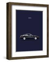 Toyota Supra Turbo-Mark Rogan-Framed Art Print