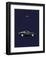 Toyota Supra Turbo-Mark Rogan-Framed Art Print