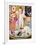 Toys, 1943 (Oil and Pencil on Canvas)-Joseph Stella-Framed Giclee Print