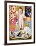 Toys, 1943 (Oil and Pencil on Canvas)-Joseph Stella-Framed Giclee Print