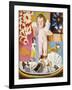 Toys, 1943 (Oil and Pencil on Canvas)-Joseph Stella-Framed Giclee Print