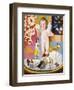 Toys, 1943 (Oil and Pencil on Canvas)-Joseph Stella-Framed Giclee Print