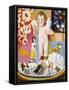 Toys, 1943 (Oil and Pencil on Canvas)-Joseph Stella-Framed Stretched Canvas