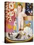 Toys, 1943 (Oil and Pencil on Canvas)-Joseph Stella-Stretched Canvas