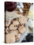 Tozzetti Cookies With Chocolate, Italian Gastronomy, Italy, Europe-Nico Tondini-Stretched Canvas