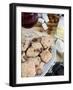 Tozzetti Cookies With Chocolate, Italian Gastronomy, Italy, Europe-Nico Tondini-Framed Photographic Print