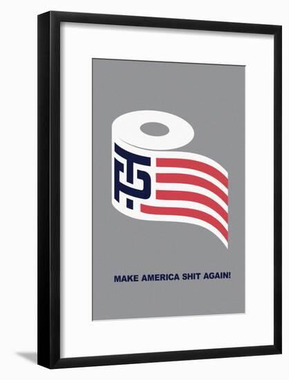 TP American Roll (Grey)-null-Framed Poster