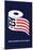 TP American Roll (Navy)-null-Mounted Poster