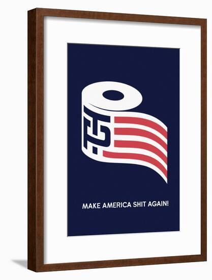 TP American Roll (Navy)-null-Framed Poster