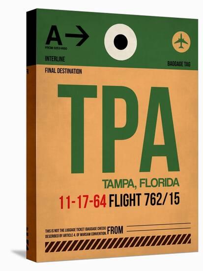 TPA Tampa Luggage Tag I-NaxArt-Stretched Canvas