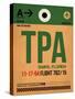 TPA Tampa Luggage Tag I-NaxArt-Stretched Canvas