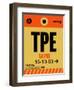 TPE Taipei Luggage Tag 2-NaxArt-Framed Art Print