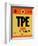 TPE Taipei Luggage Tag 2-NaxArt-Framed Art Print