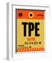 TPE Taipei Luggage Tag 2-NaxArt-Framed Art Print