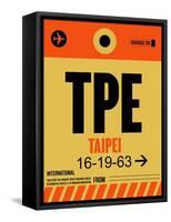 TPE Taipei Luggage Tag 2-NaxArt-Framed Stretched Canvas