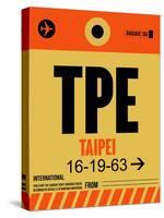 TPE Taipei Luggage Tag 2-NaxArt-Stretched Canvas