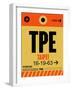 TPE Taipei Luggage Tag 2-NaxArt-Framed Art Print